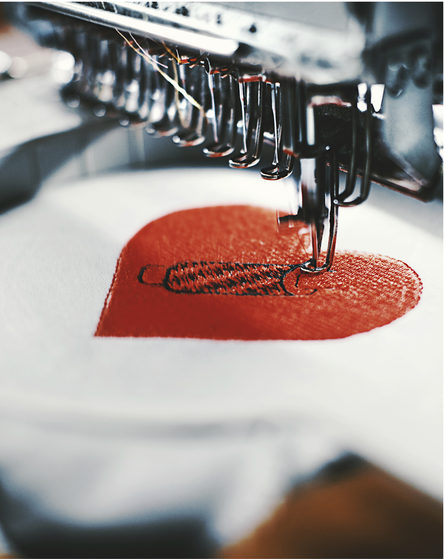 Broderie textile