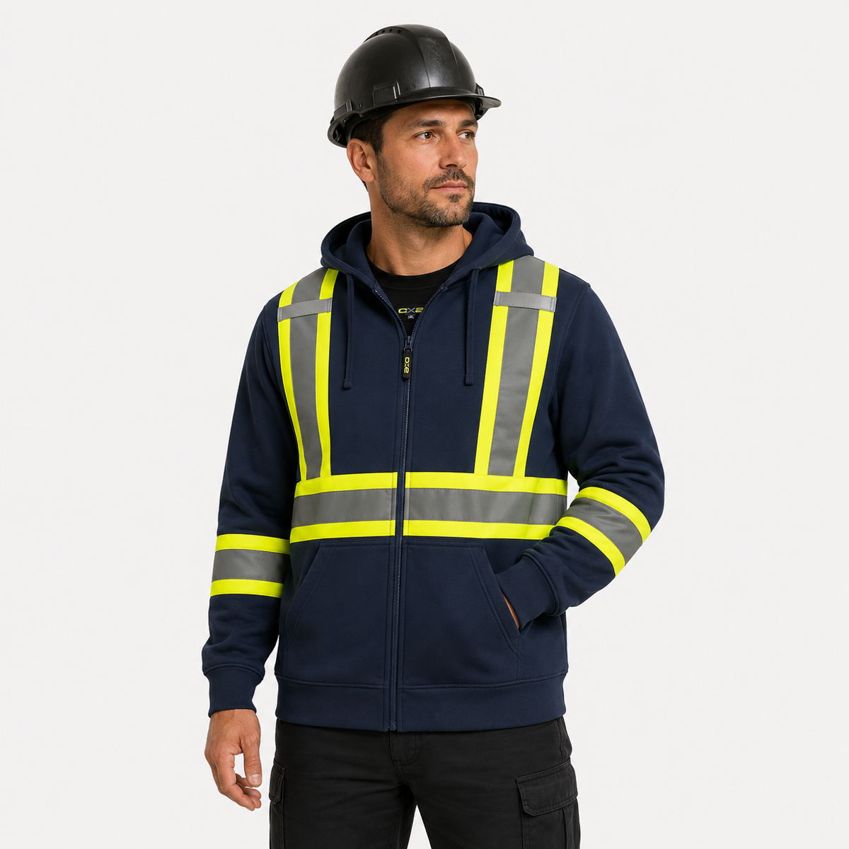 Hoodie zippé Haute Visibilité - L01380