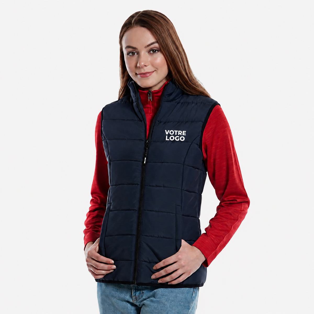 Ladies Puffy Vest - Chill - L00976
