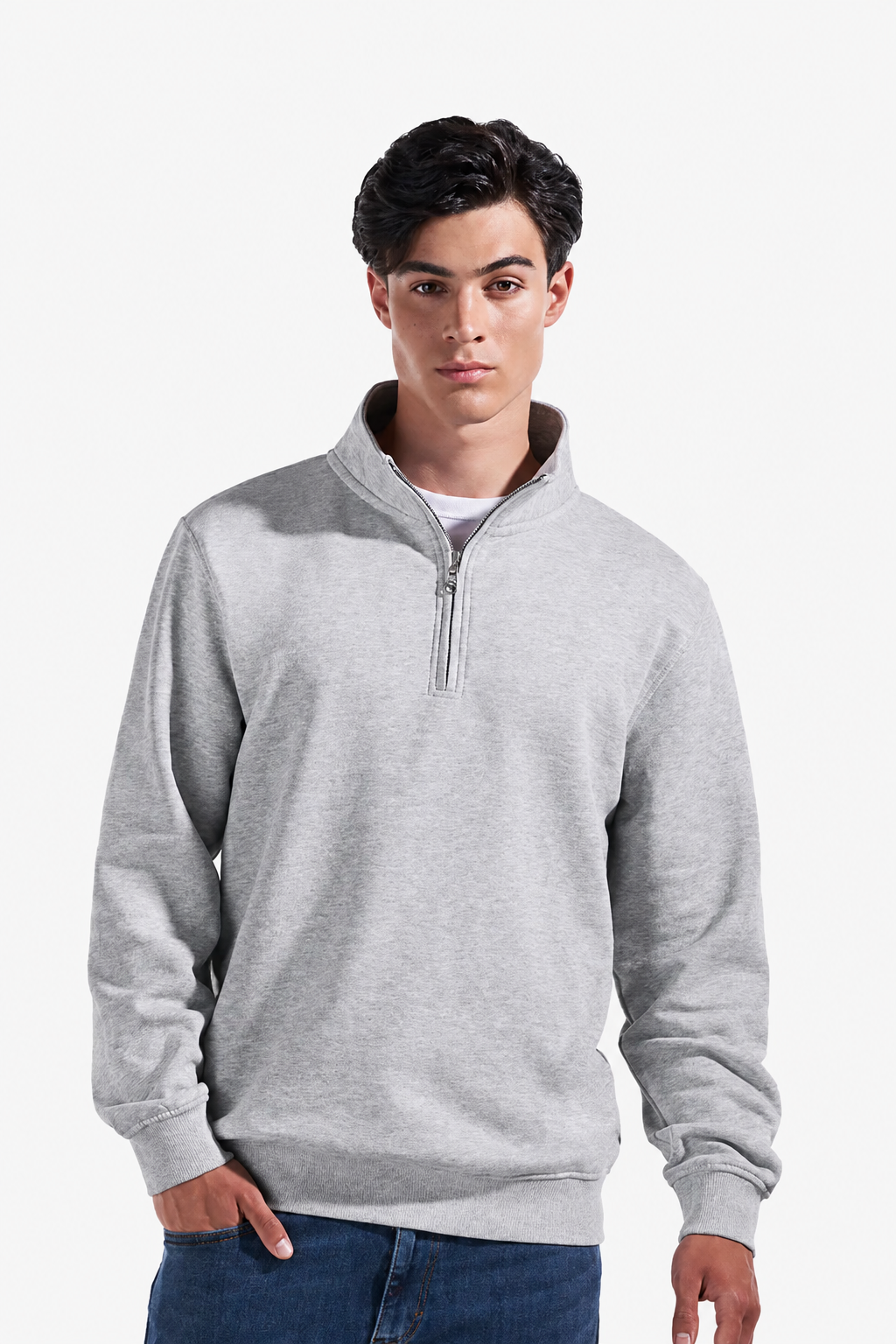 L00545 - Flux - 1/4 Zip Sweatshirt