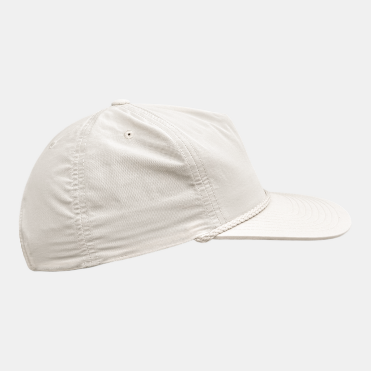 Casquette Nylon Rope - C5202 Ivoire — de côté