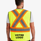 Dossard Zipper avant - L01150