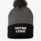 Tuque à pompon et revers 12"